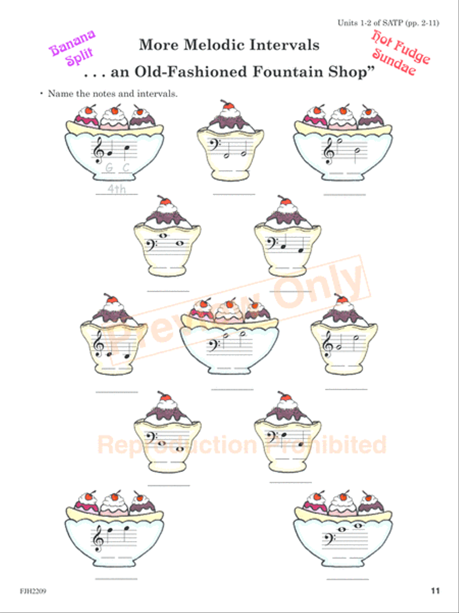 Succeeding with a Notespeller, Grade 2B Piano Method scores gallery preview page 5