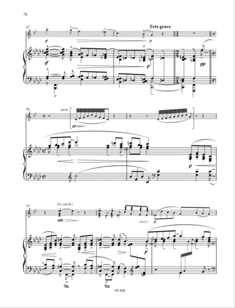 Pavane pour une Infante Défunte Clarinet Solo scores gallery preview page 5