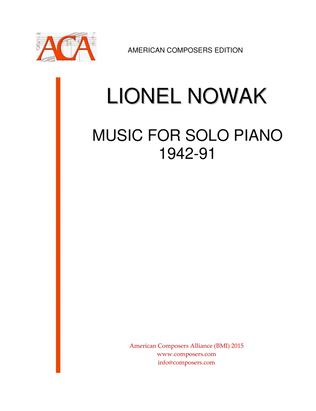 [NowakL] Music for Solo Piano 1942-91