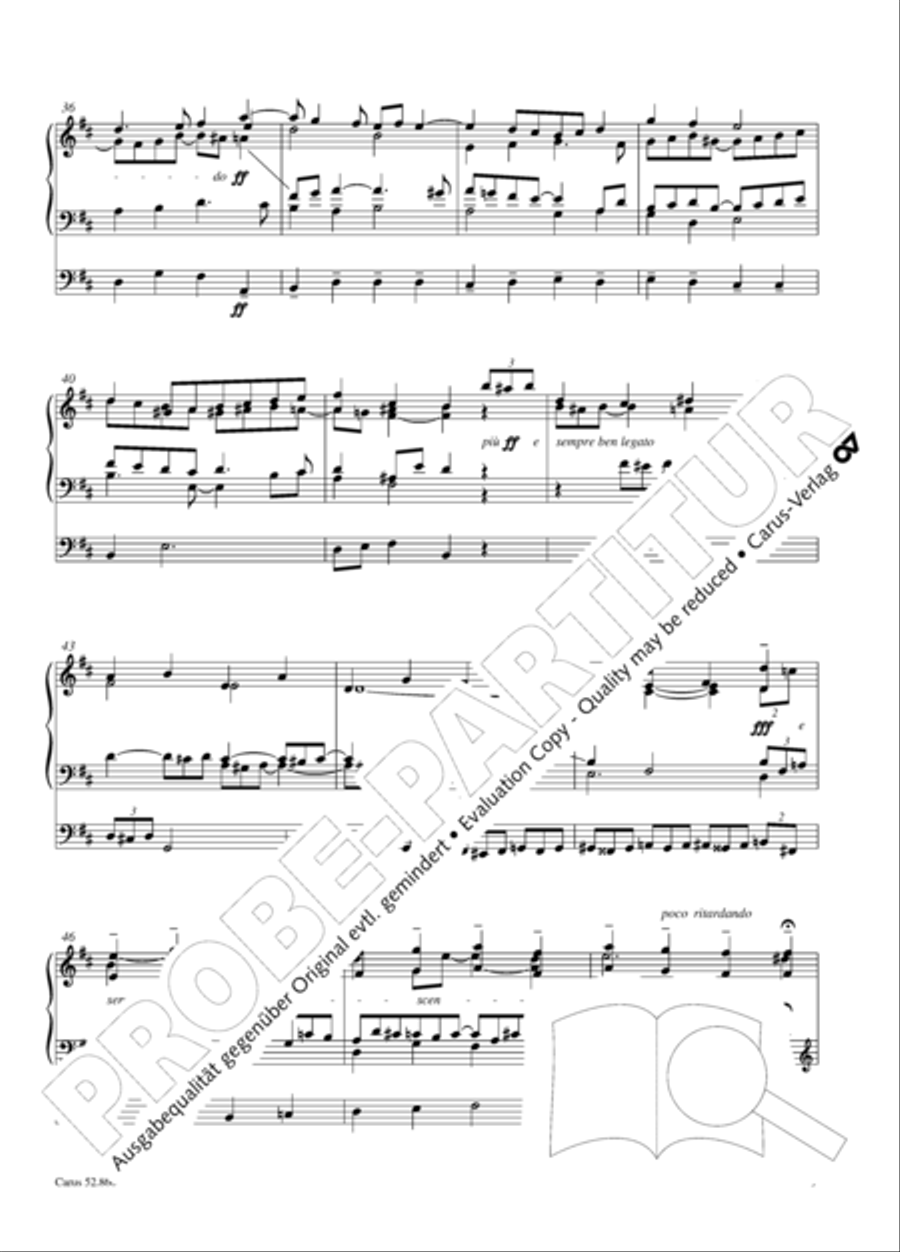 12 Stucke, Op. 59 Heft 2 Organ Solo scores gallery preview page 9