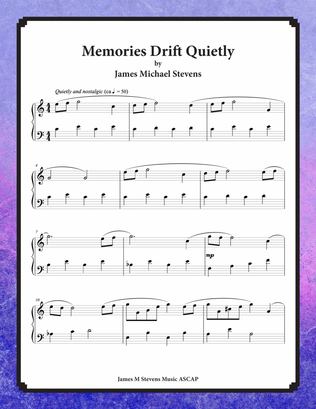 Book cover for Memories Drift Quietly