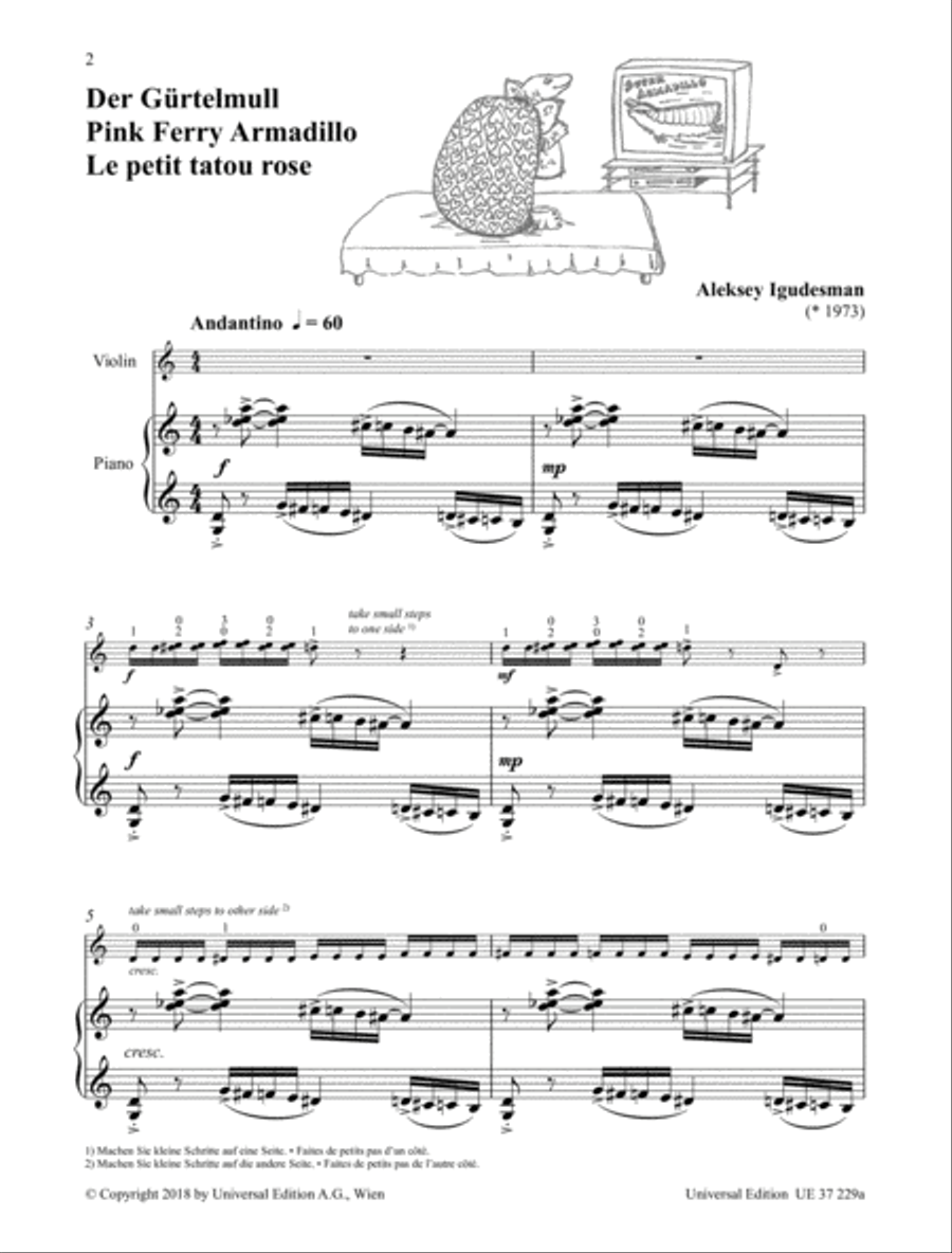 Funny Animals Chamber Music scores gallery preview page 5