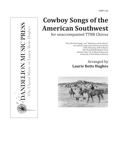 Cowboy Songs of the American Southwest [TTBB] image number null