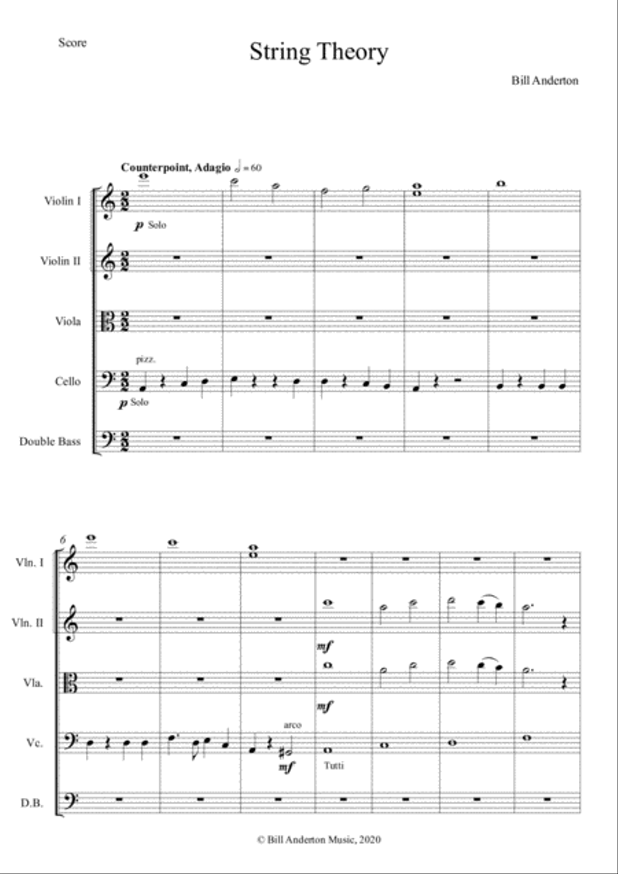 String Theory String Orchestra scores gallery preview page 2