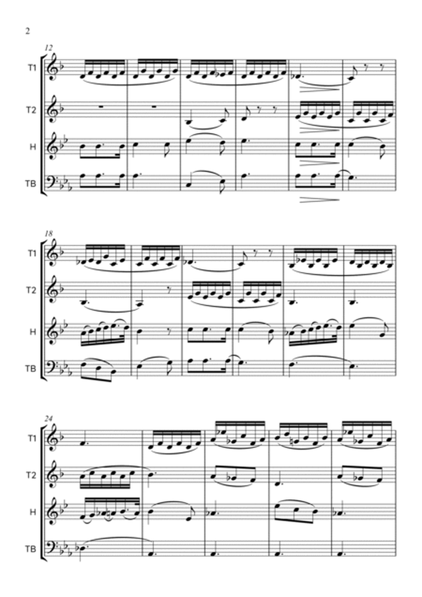 Du Bist Die Ruh - Brass Quartet image number null