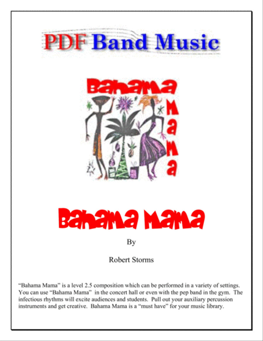 Bahama Mama Concert Band scores gallery preview page 2