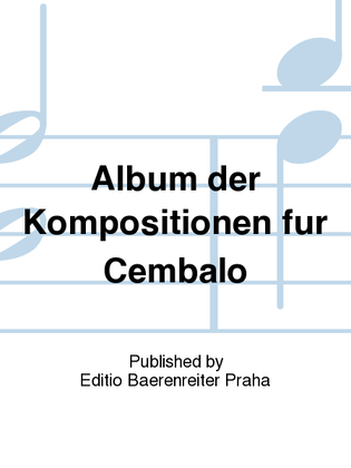Album der Kompositionen für Cembalo