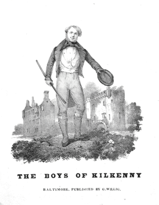 Book cover for The Boys of Kilkenny. Adapted to an Irish Air