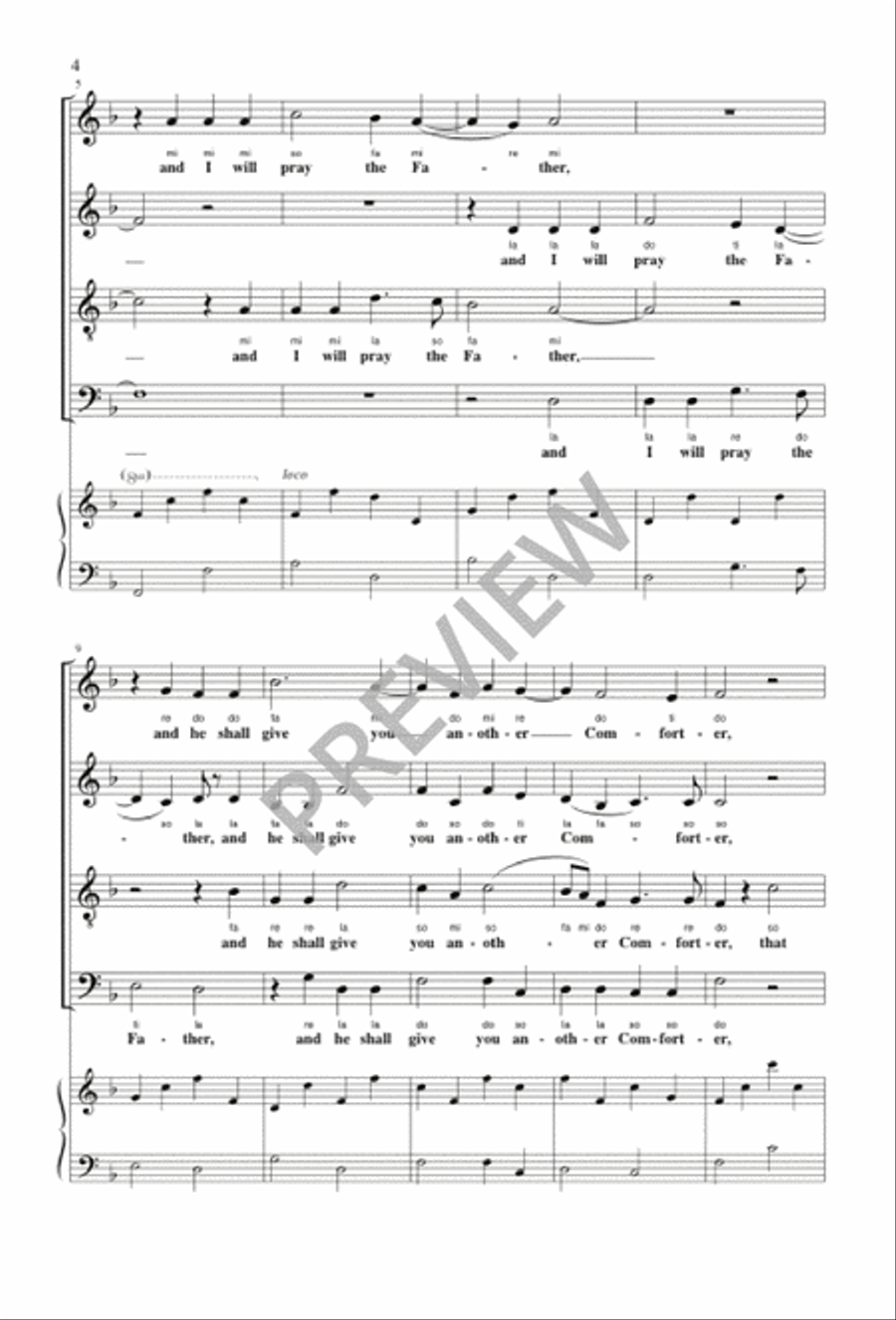 If Ye Love Me If Ye Love Me 4-Part scores gallery preview page 4