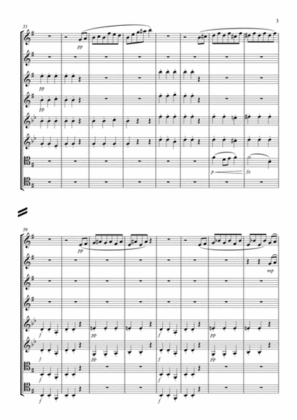 Elves' Dance from "Lyric Pieces" Op. 12, №. 4 - Woodwind Choir or Ensemble