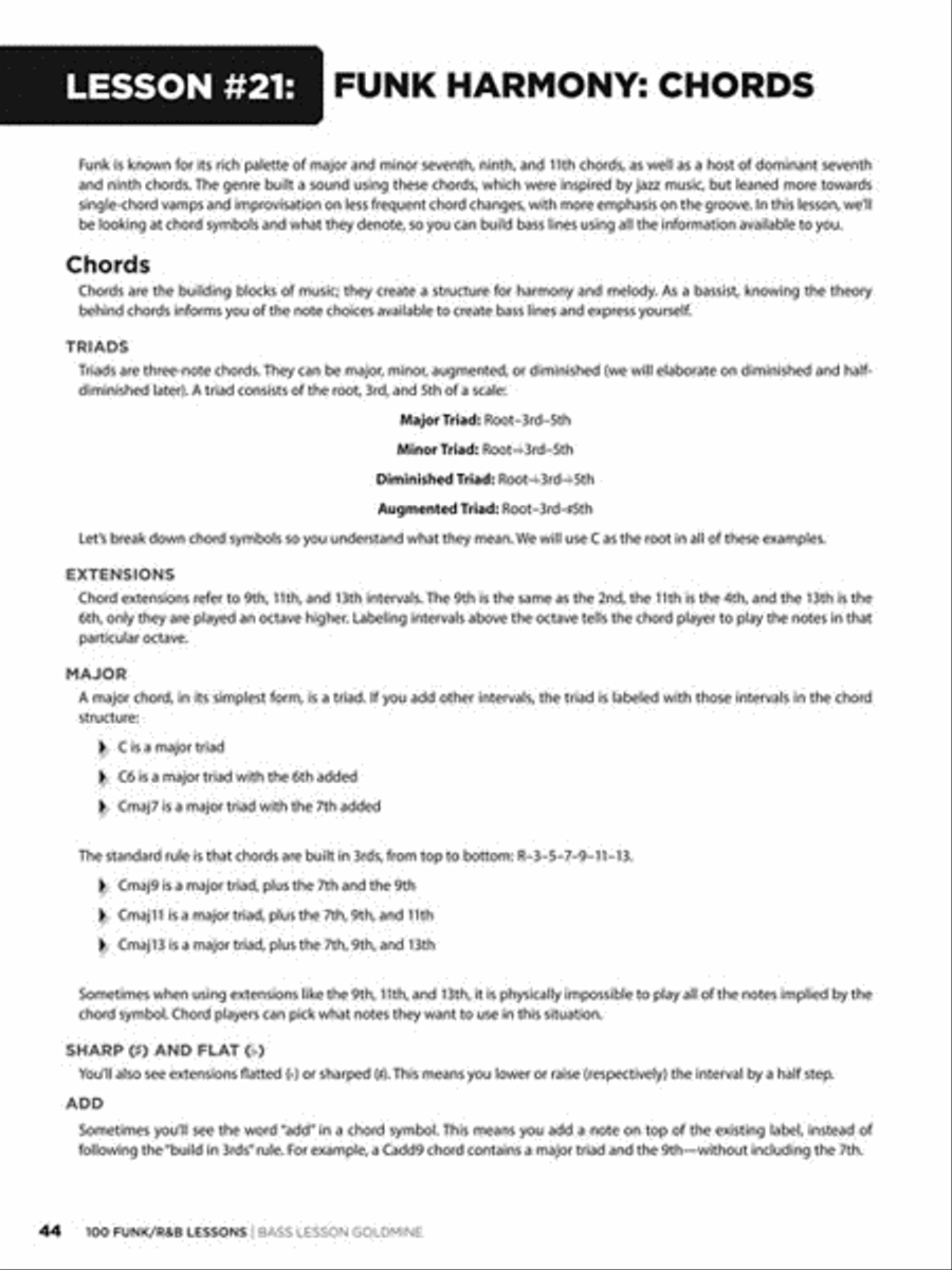 100 Funk/R&B Lessons Electric Guitar scores gallery preview page 5