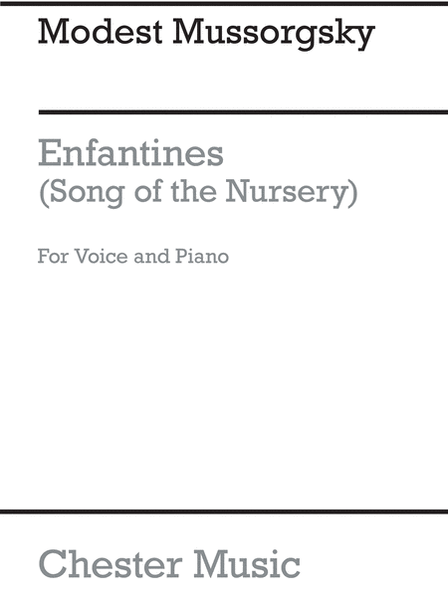 Enfantines (Voice And Piano)