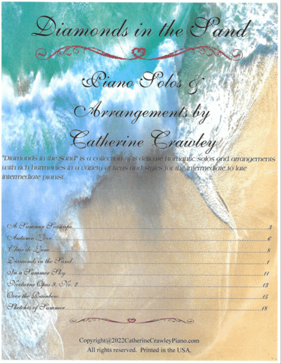 Diamonds in the Sand Book Piano scores gallery preview page 2