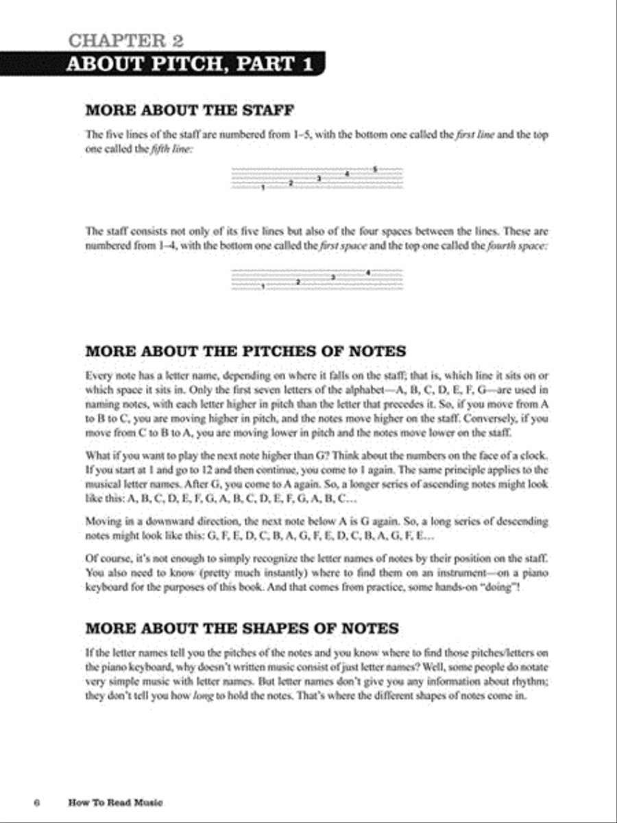 How to Read Music Collection / Songbook scores gallery preview page 3