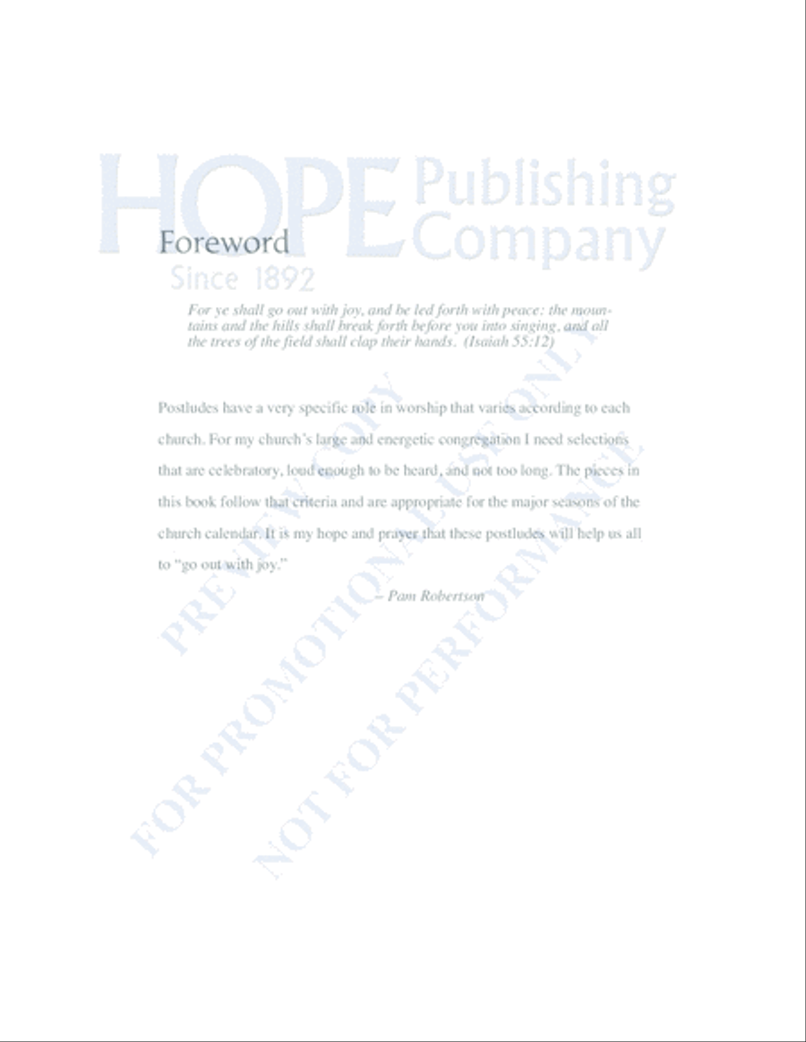Piano Postludes Piano Solo scores gallery preview page 6