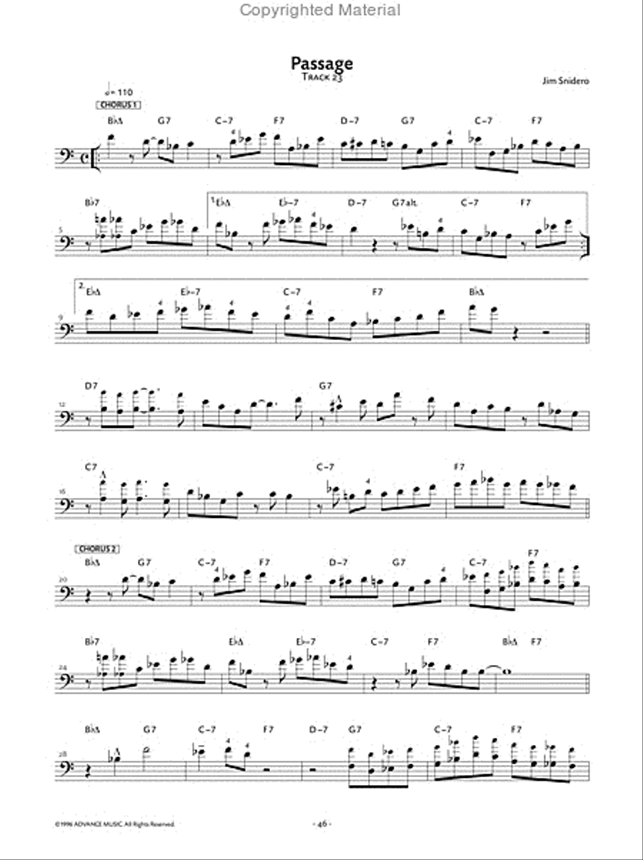 Jazz Conception -- Trombone Trombone scores gallery preview page 21