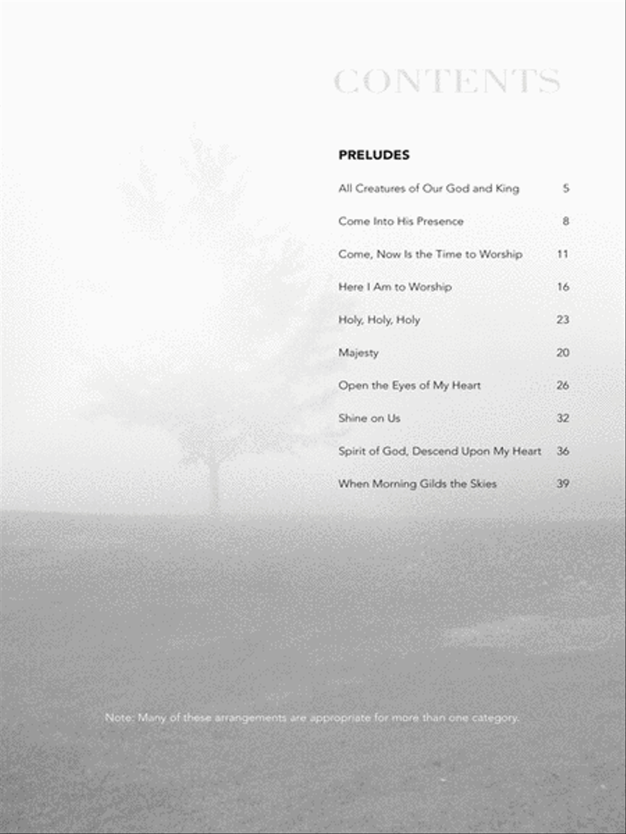 Sunday Solos for Piano Piano Solo scores gallery preview page 3
