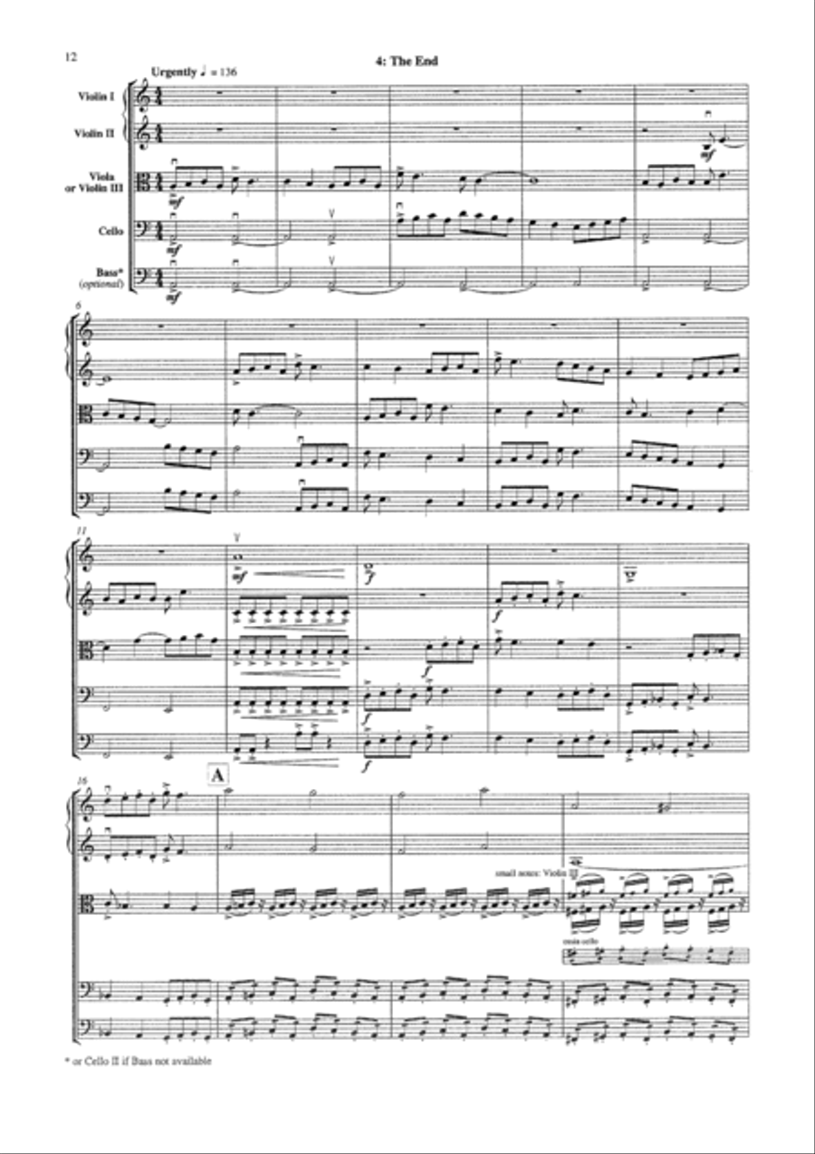 Shakespeare in Love String Orchestra scores gallery preview page 4