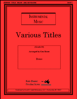 Favorite Hymn Solos For Bb Instruments
