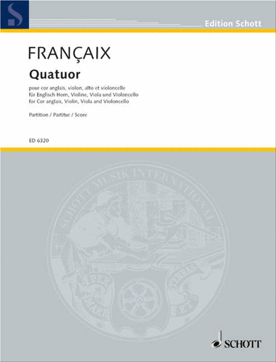 Quartet English Horn scores gallery preview page 1