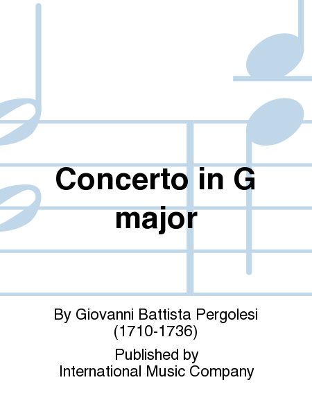 Concerto in G major (RAMPAL)