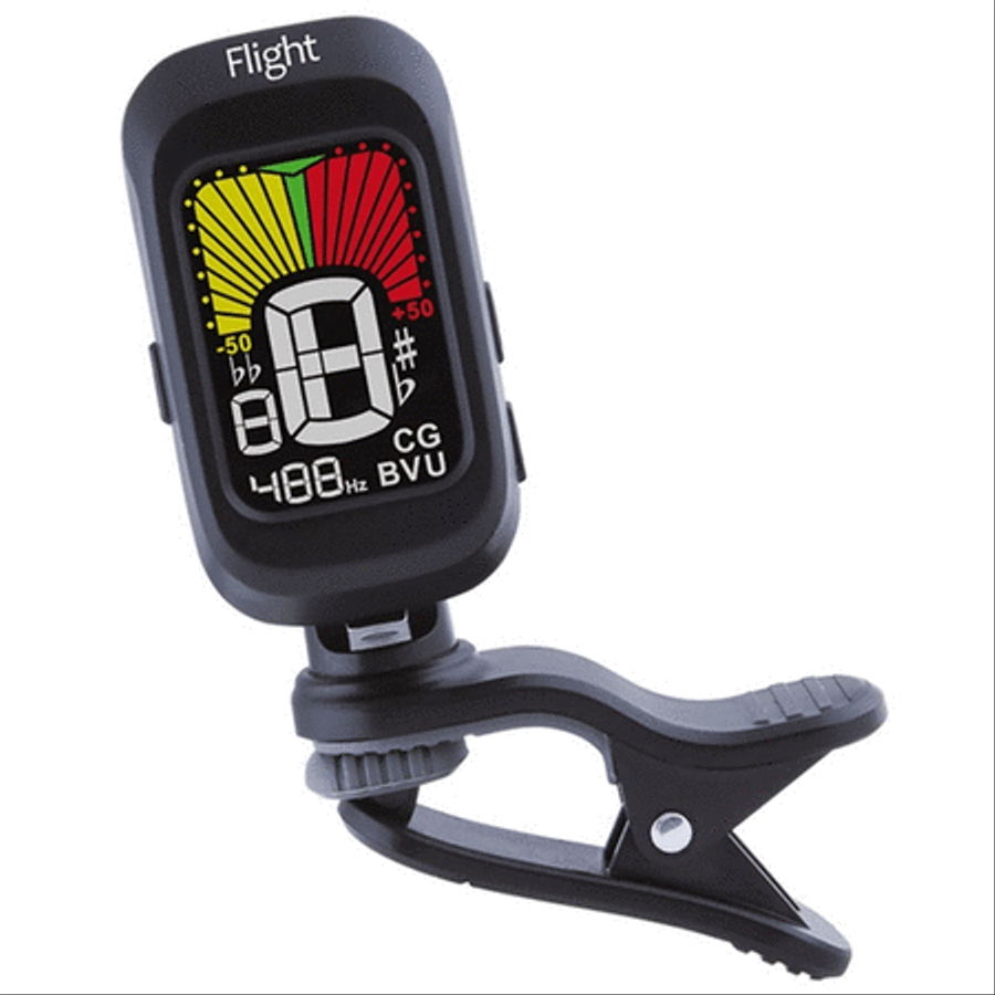 Flight Ftc33 Chromatic Clip On Tuner