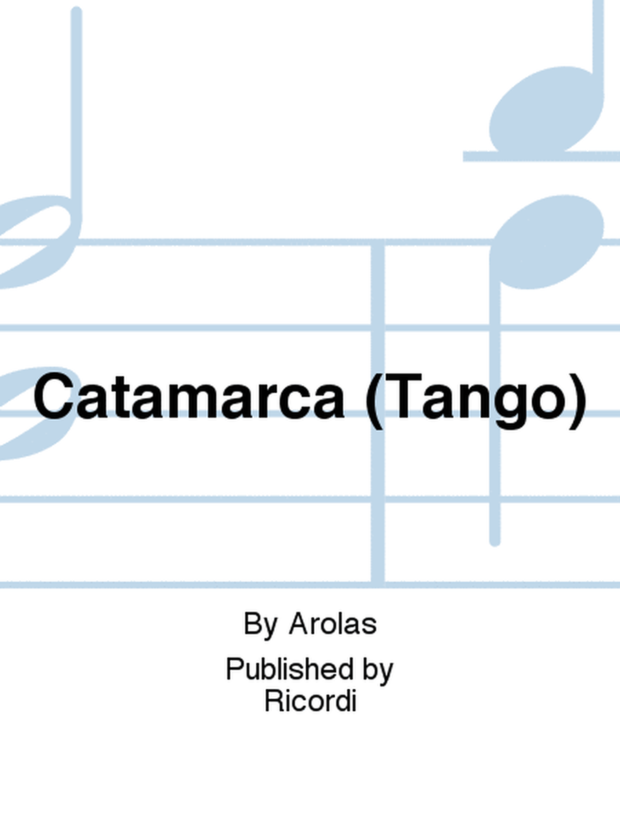 Catamarca (Tango)