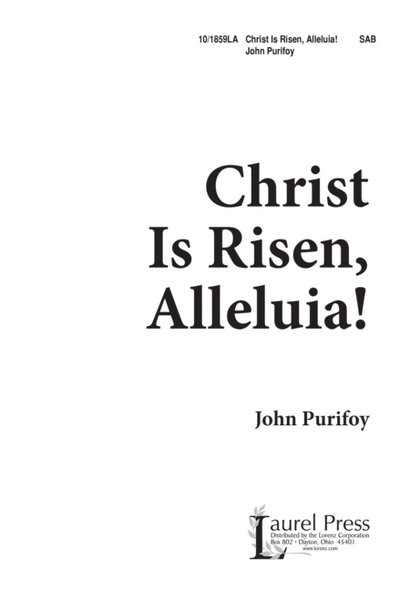 Christ Is Risen, Alleluia