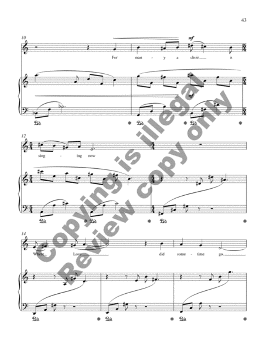 Of That So Sweet Imprisonment Voice Solo scores gallery preview page 18