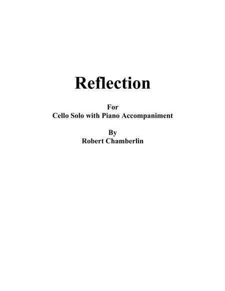 Reflection for cello and piano image number null
