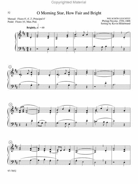Musica Sacra: Easy Hymn Preludes for Organ, Vol. 3 image number null