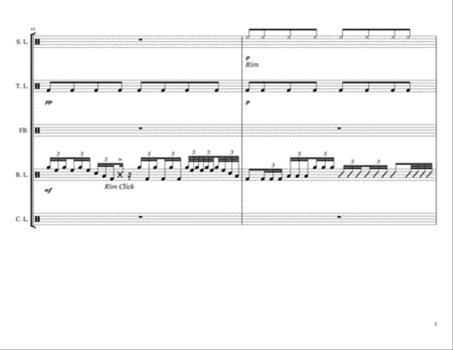 Stabilize Drum Set scores gallery preview page 3