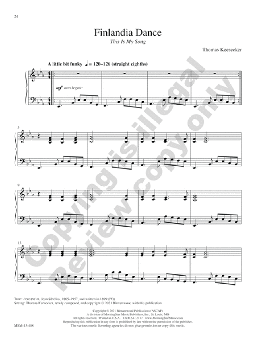 From Sea to Shining Sea From Sea to Shining Sea Piano Solo scores gallery preview page 9