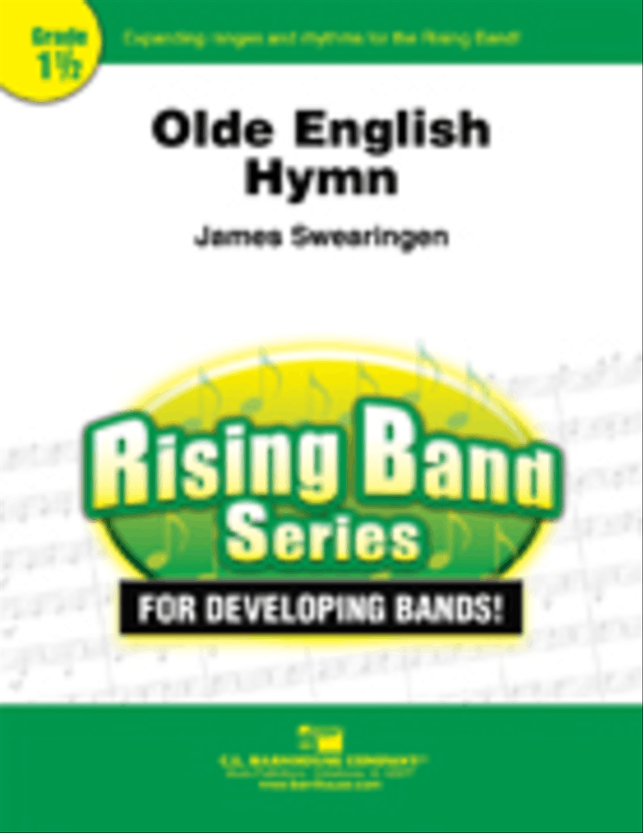 Olde English Hymn Concert Band scores gallery preview page 1