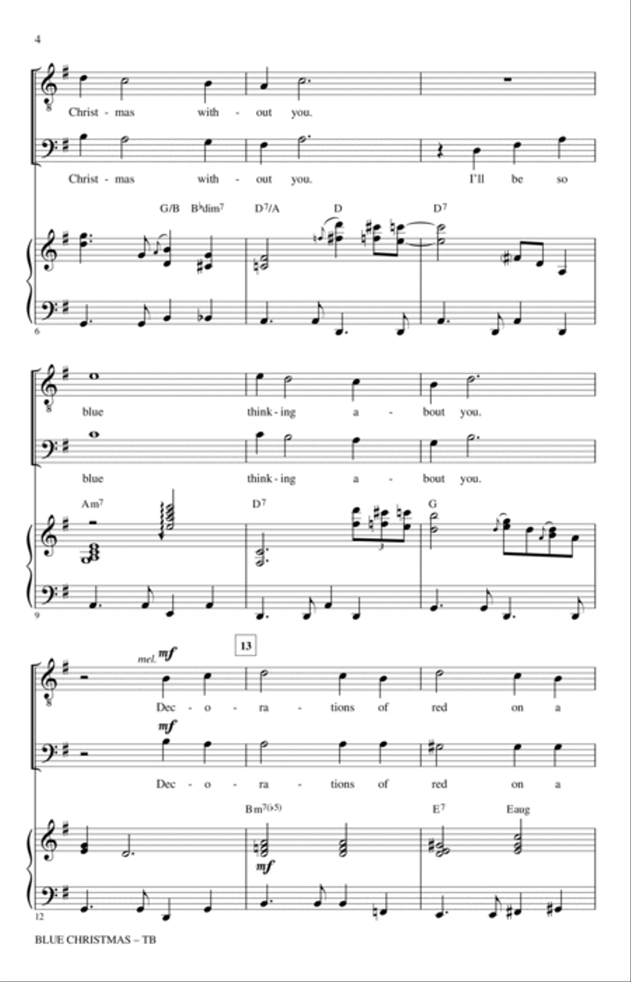 Blue Christmas TB scores gallery preview page 2