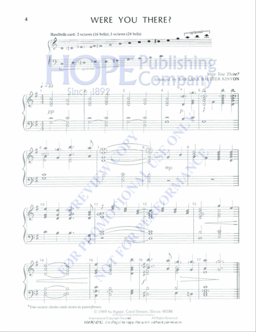 Eastertide Bells 3-Octaves scores gallery preview page 4