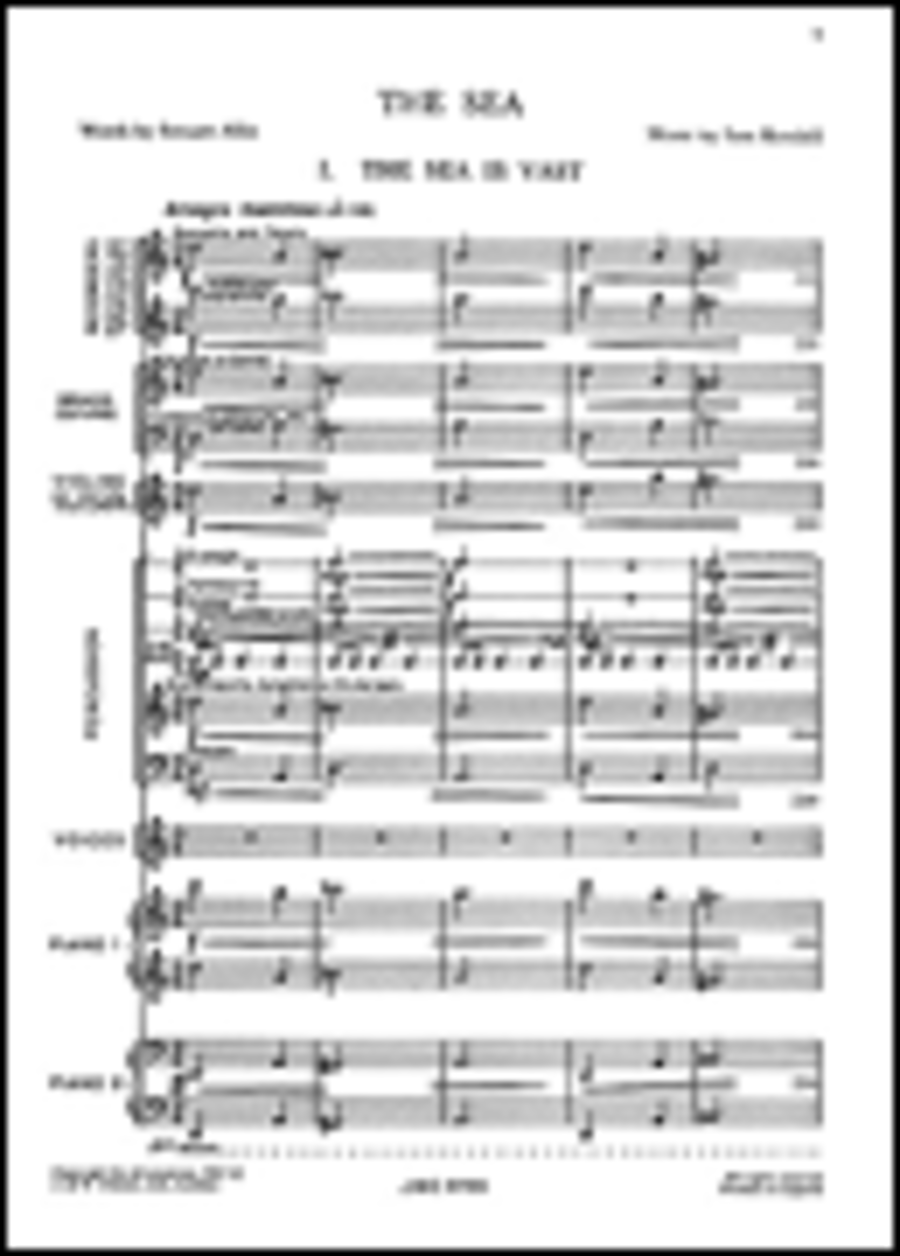 Kendell, I The Sea Score And Parts Set of Parts scores gallery preview page 1