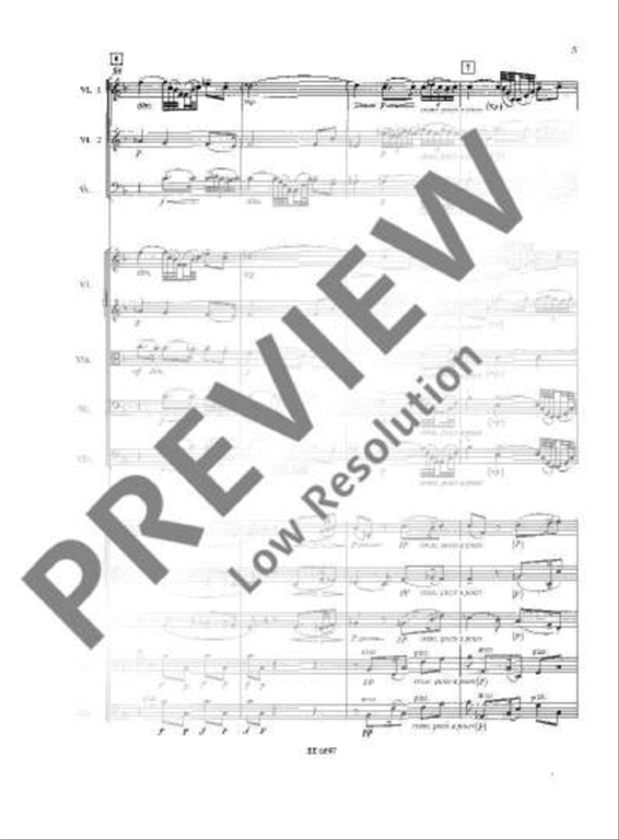 Fantasia Concertante on a Theme of Corelli String Orchestra scores gallery preview page 16