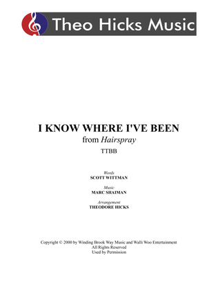 Book cover for I Know Where I've Been