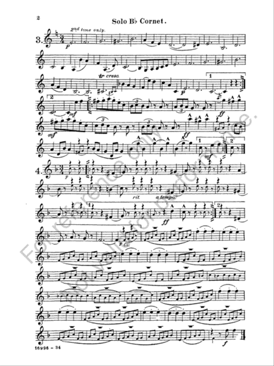 Mon Reve Concert Band scores gallery preview page 5