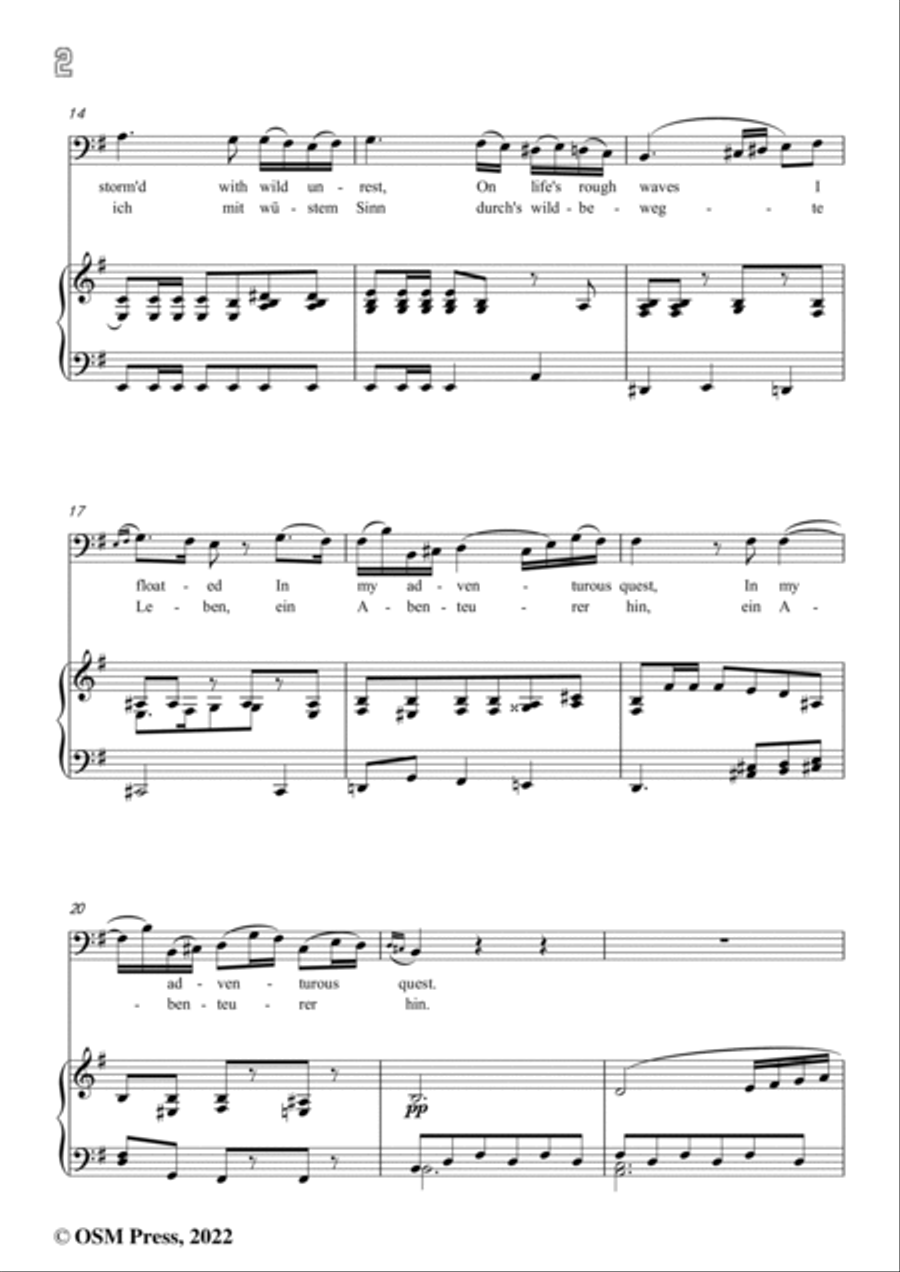 Spohr-Der Kriegeslust ergeben,in e minor Voice scores gallery preview page 4