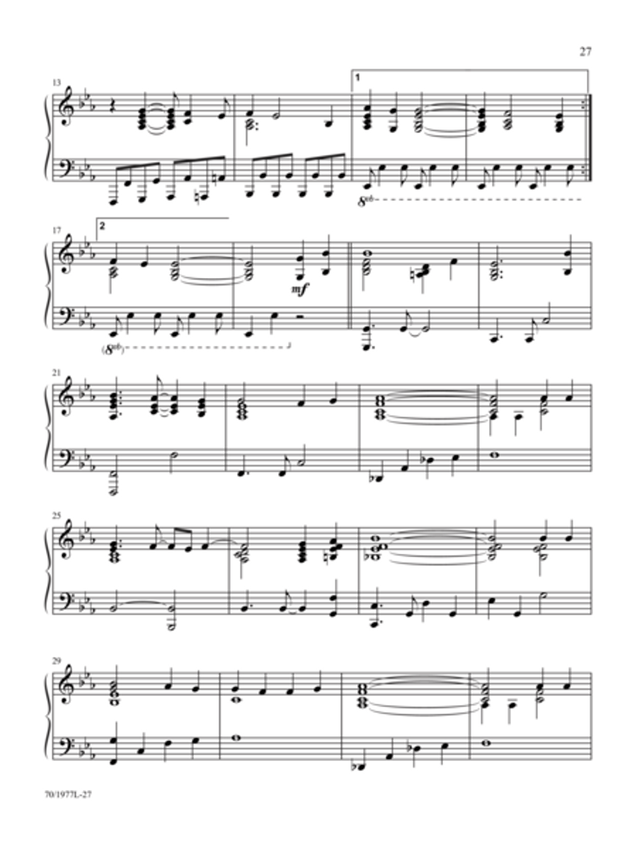 Beautiful Beyond Description Piano Solo scores gallery preview page 19