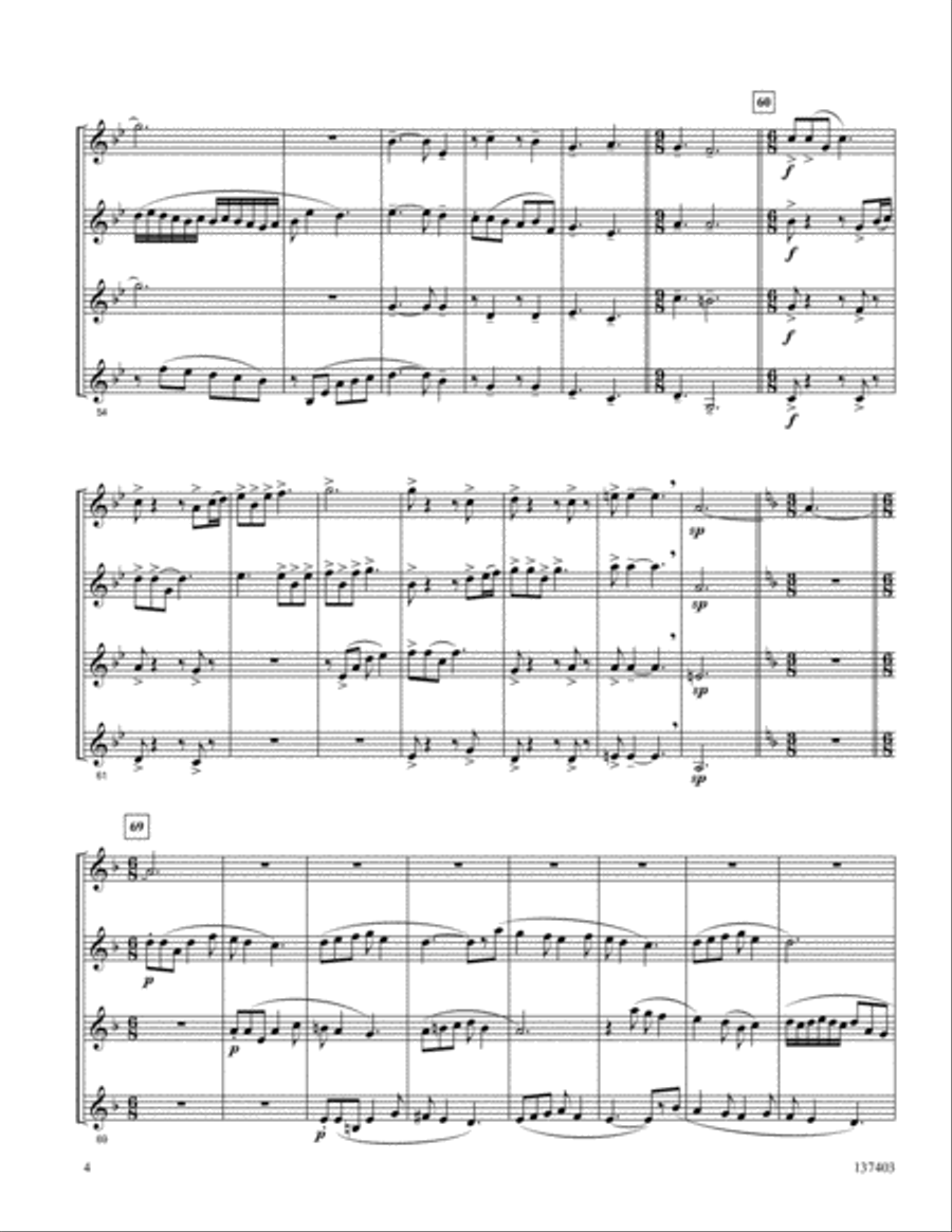Coventry Carol Horn scores gallery preview page 4