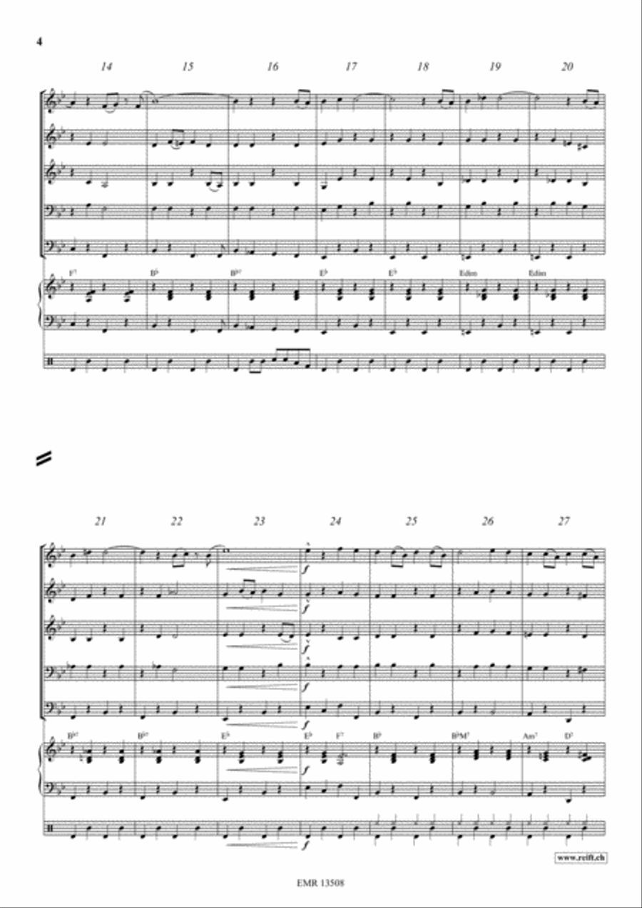 Strike Up The Band Strike Up The Band Woodwind Quintet scores gallery preview page 4