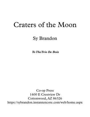 Craters of the Moon for Oboe, Clarinet, Bassoon, and Piano