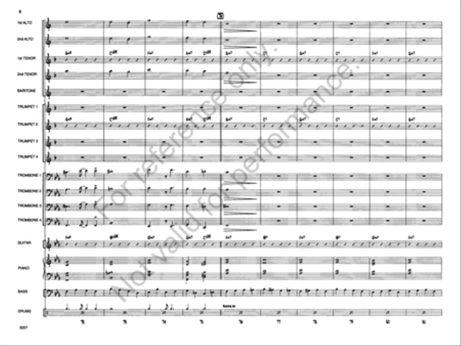 Avalon Jazz Ensemble scores gallery preview page 9