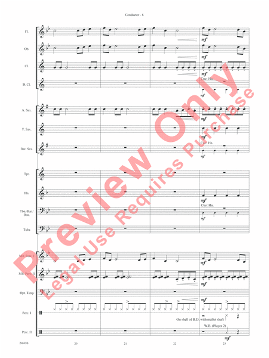 To a Skylark To a Skylark Concert Band scores gallery preview page 9