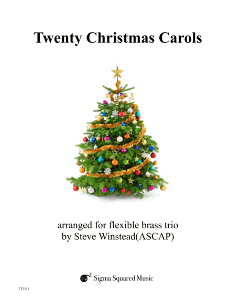 Twenty Christmas Carols for Flexible Brass Trio Brass Trio scores gallery preview page 1