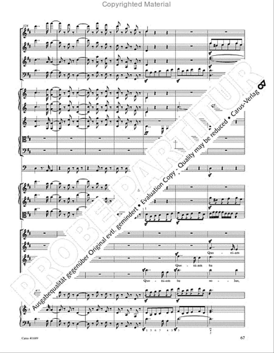 Missa solemnis Missa solemnis 4-Part scores gallery preview page 83