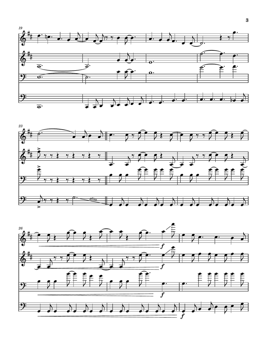 Way Down Way Down Brass Quartet scores gallery preview page 4